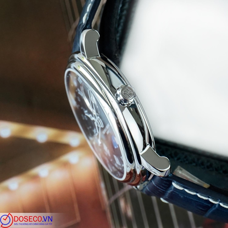 Núm của đồng hồ được thiết kế nhỏ gọn, chắc chắn